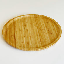 Load image into Gallery viewer, Round Bamboo Tray
