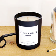 Load image into Gallery viewer, Matt Black Soy Wax Candle - Choice Of Fragrance
