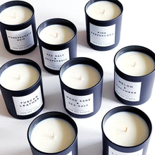 Load image into Gallery viewer, Matt Black Soy Wax Candle - Choice Of Fragrance
