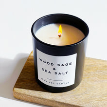 Load image into Gallery viewer, Matt Black Soy Wax Candle - Choice Of Fragrance
