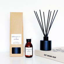 Load image into Gallery viewer, Reed Diffuser Set - Choice Of Fragrance &amp; Bottle Neck Colour
