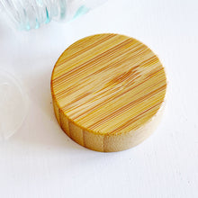 Load image into Gallery viewer, Glass Storage Jar For Herbs And Spices - Bamboo Lid
