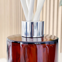 Load image into Gallery viewer, Amber Glass Diffuser Bottle And Reeds
