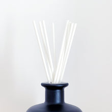 Load image into Gallery viewer, Large Matt Black Glass Diffuser Bottle And Reeds
