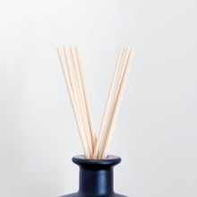 Load image into Gallery viewer, Large Matt Black Glass Diffuser Bottle And Reeds
